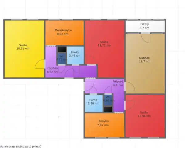 Eladó téglalakás, Bátonyterenye 4 szoba 108 m² 31.8 M Ft